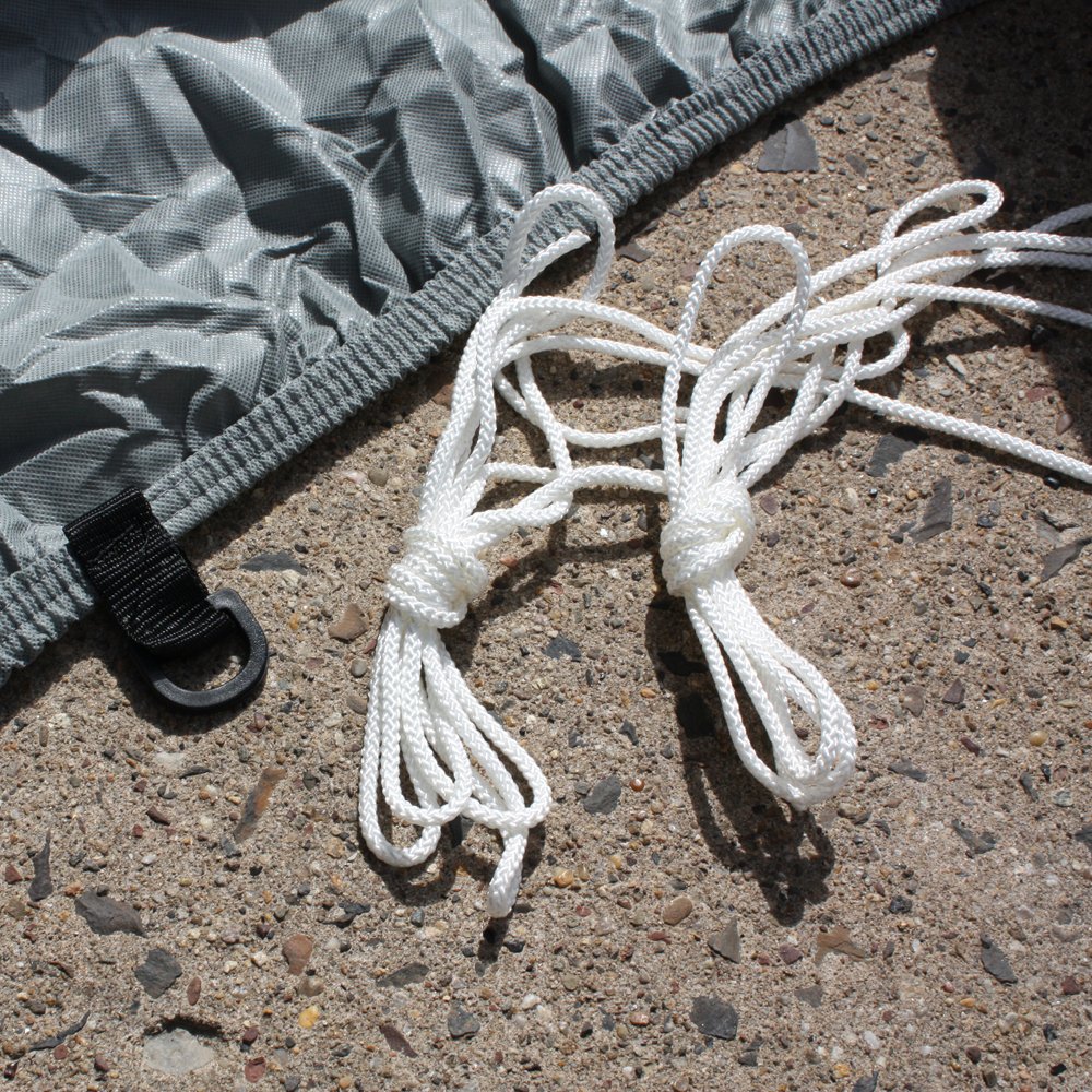 Budge Fifth Wheel RV Cover Fits Fifth Wheel RVs up to 26' Long (Gray, Polypropylene) (RVRB-41) - Image 3