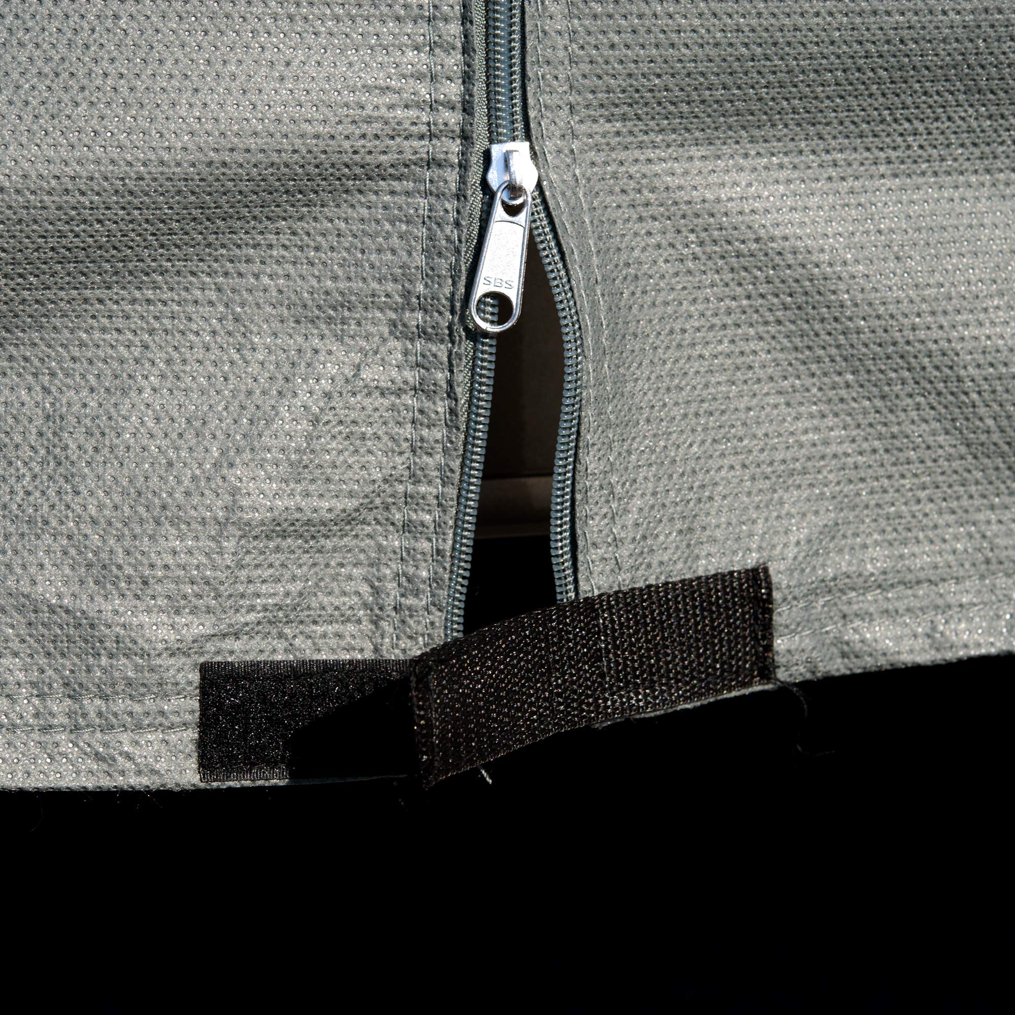 Budge Class C RV Cover Fits Class C RVs up to 24' Long (Gray, Polypropylene), 292" L x 105" W x 108" H - Image 5