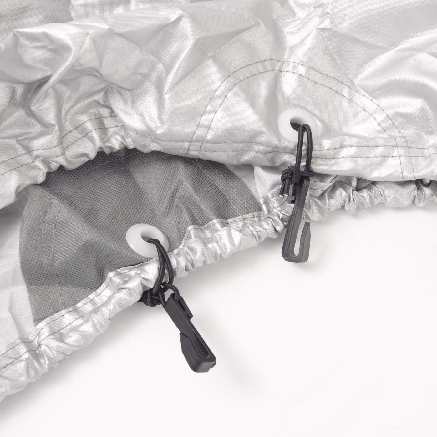 Budge Sportsman Motorcycle Cover, Black, Waterproof, Universal Fit, Fits up to 96", Model: MC-7 - Image 5