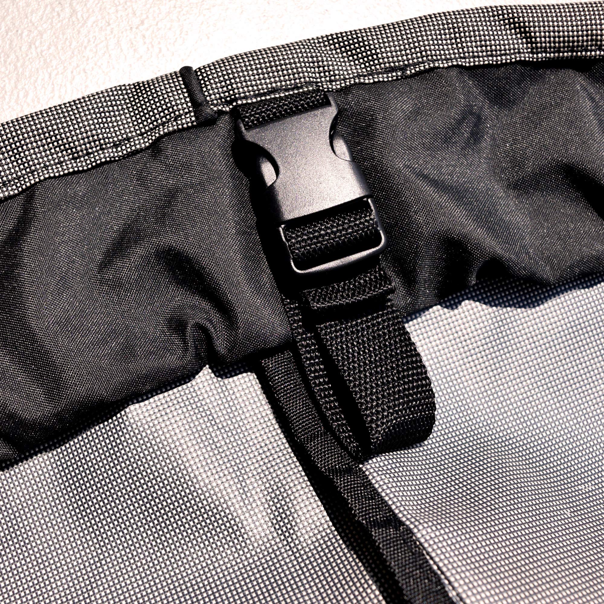 Budge P5A20PMNW2 StormBlock Mojave Oval Patio Table Cover Waterproof, UV-Resistant, Durable, Medium, Black Ivory - Image 4