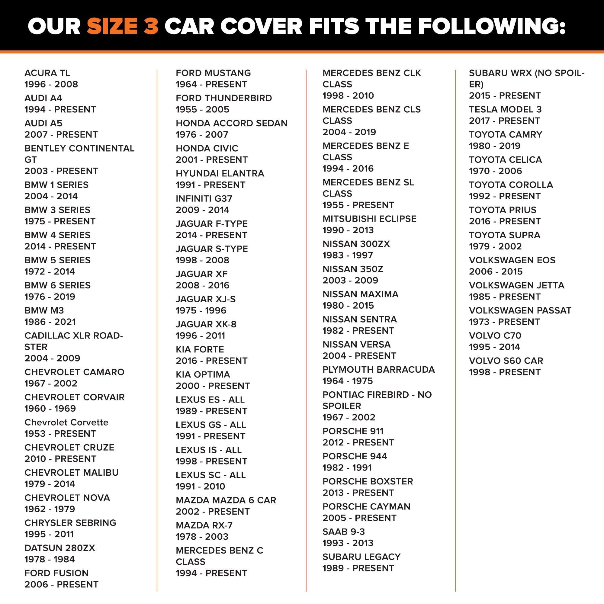 Budge Ultra Duro Car Cover, 3-Layer UV & Water Resistant Outdoor Protection, Fits Cars up to 200”, Gray, Size D-3 - Image 3